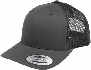 Flexfit Čiapka 'Retro Trucker'  tmavosivá