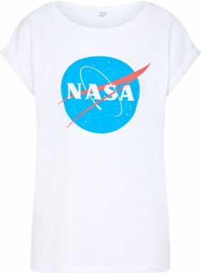 Merchcode Tričko 'Nasa Insignia'  modrá / červená / biela