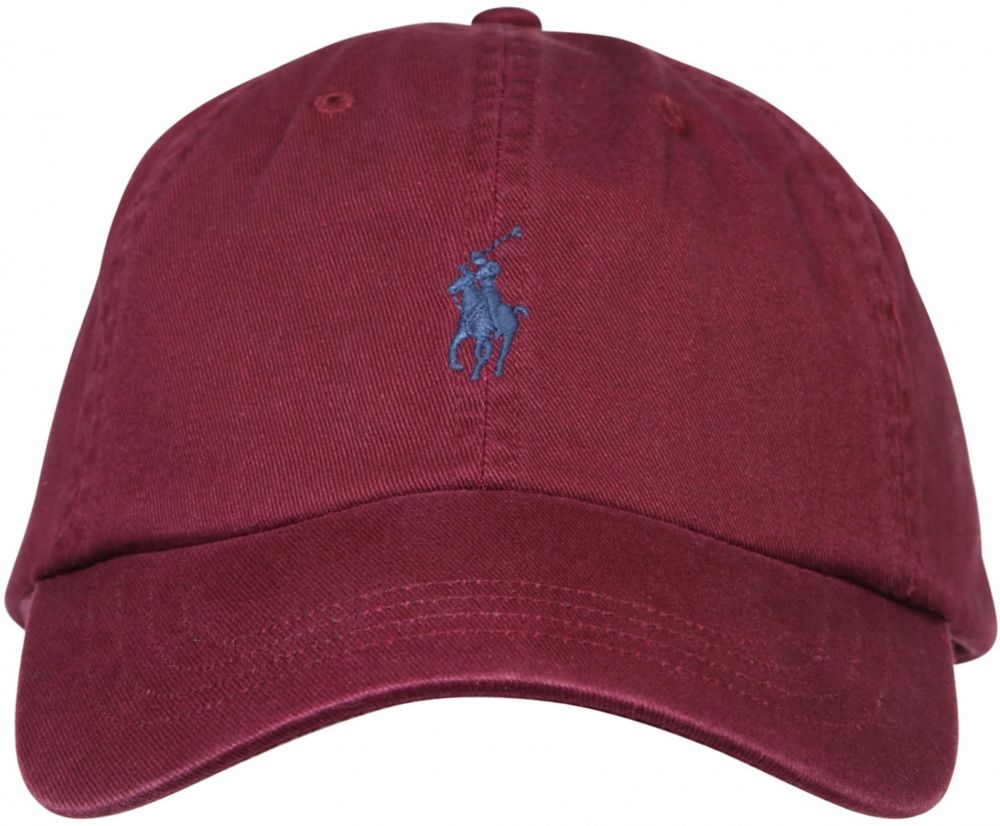 Polo Ralph Lauren Čiapka  modrá / vínovo červená