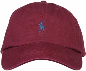 Polo Ralph Lauren Čiapka  modrá / vínovo červená