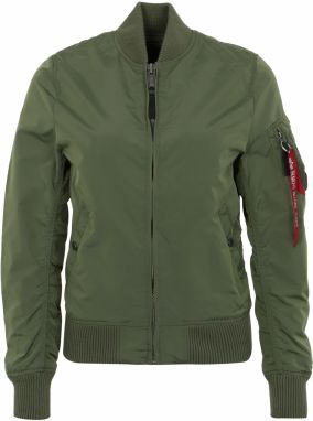 ALPHA INDUSTRIES Prechodná bunda 'MA-1 TT WMN'  olivová