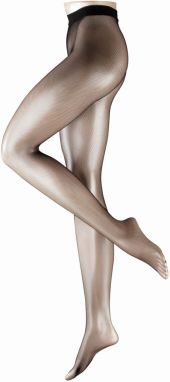 FALKE Pančuchy 'Net Tights'  čierna