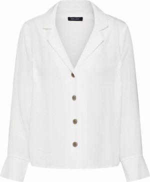 NEW LOOK Blúzka '27.04 WW PEGGY SHIRT'  biela