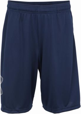 UNDER ARMOUR Športové nohavice 'Tech'  námornícka modrá / biela