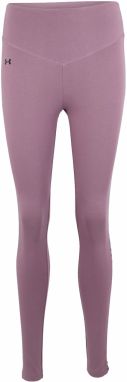 UNDER ARMOUR Športové nohavice 'UA TAPED FAVORITE LEGGING'  fialová / čierna