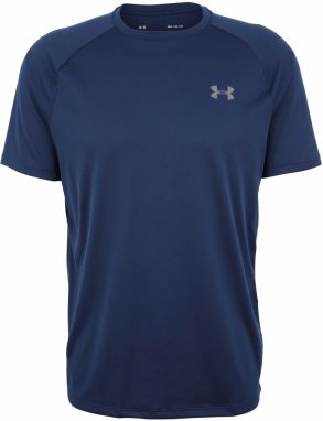 UNDER ARMOUR Funkčné tričko 'Tech 2.0'  námornícka modrá / sivá