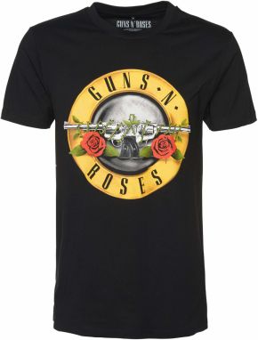 Mister Tee Tričko 'Guns n‘ Roses'  žltá / červená / čierna