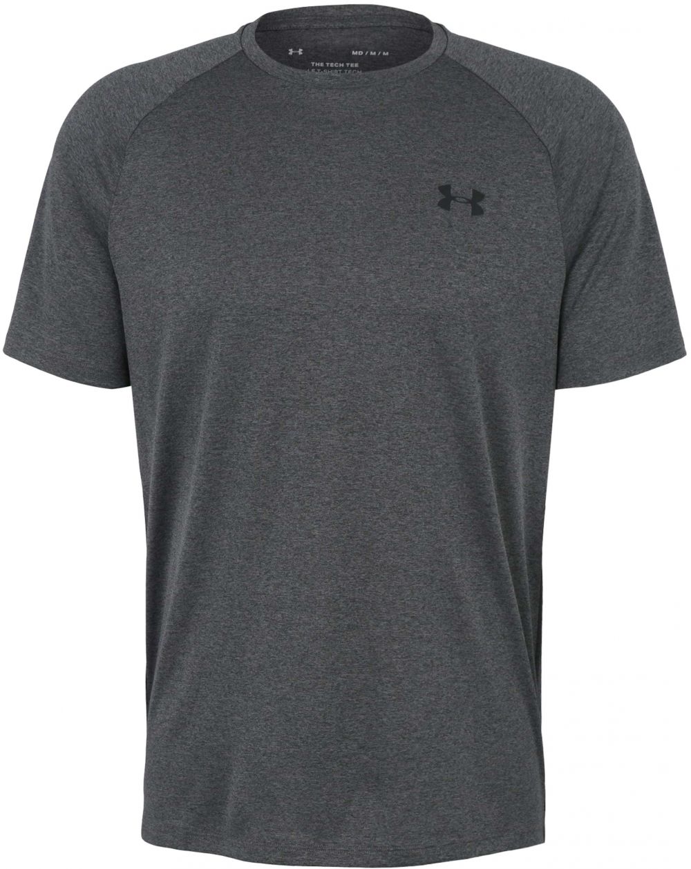 UNDER ARMOUR Funkčné tričko 'Tech 2.0'  tmavosivá / čierna