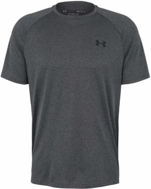UNDER ARMOUR Funkčné tričko 'Tech 2.0'  tmavosivá / čierna