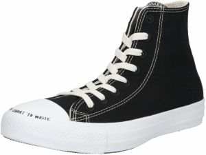 CONVERSE Členkové tenisky 'CHUCK TAYLOR ALL STAR RENEW - HI'  čierna / biela