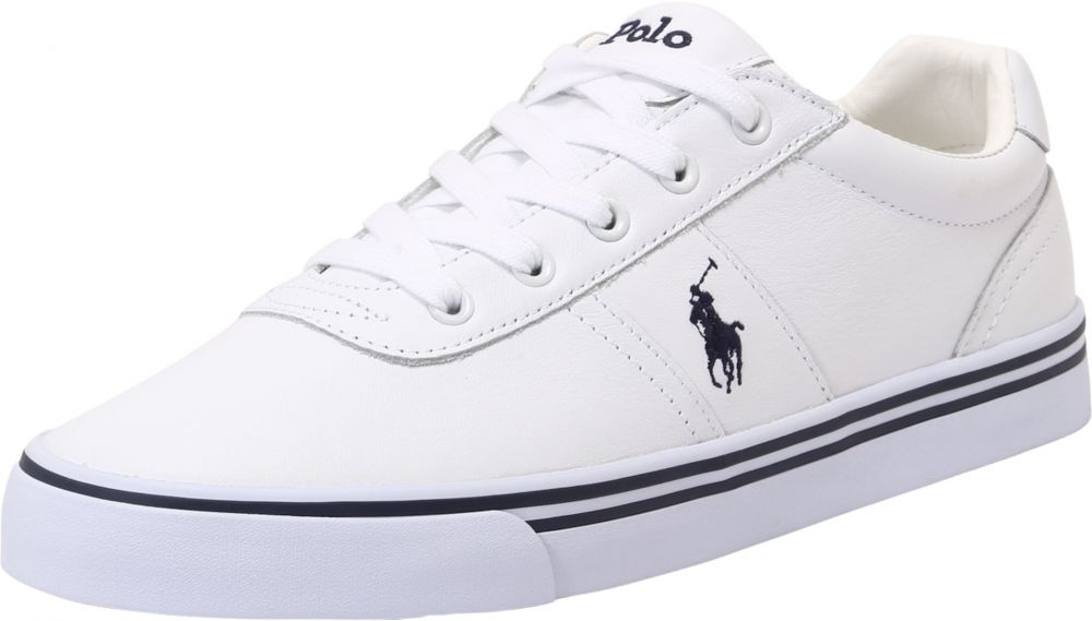 Polo Ralph Lauren Nízke tenisky 'Hanford'  čierna / biela