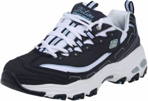 SKECHERS Nízke tenisky 'Biggest Fan'  čierna / biela