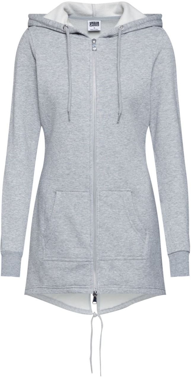 Urban Classics Tepláková bunda  sivá