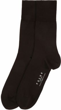 FALKE Ponožky 'Airport'  čokoládová / biela