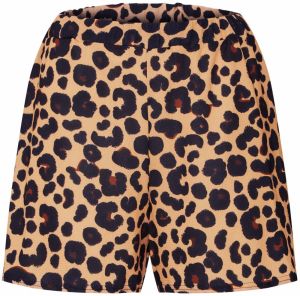 Boohoo Chino nohavice 'LEOPARD'  hnedé / čierna