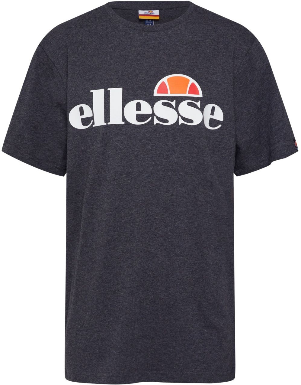 ELLESSE Tričko 'Albany'  tmavosivá / mandarínková / grenadínová / biela