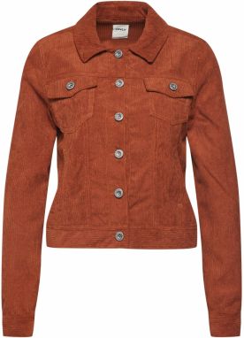 ONLY Prechodná bunda 'onlELVIRA WESTA CORDUROY JACKET PNT'  oranžová