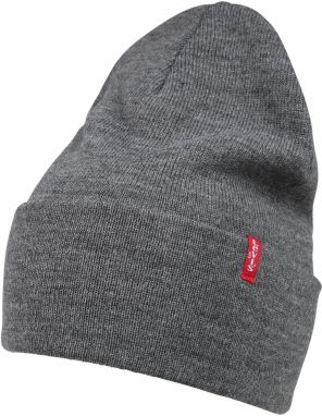 LEVI'S ® Čiapky 'Slouchy'  tmavosivá