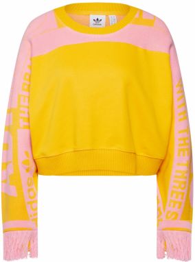 ADIDAS ORIGINALS Mikina  žlté / staroružová