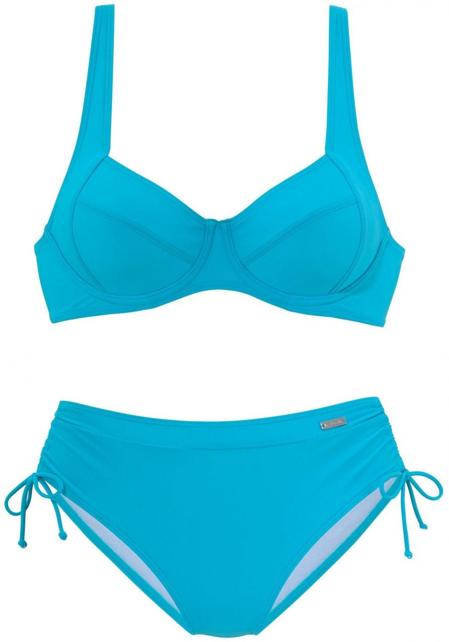 LASCANA Bikiny  tyrkysová