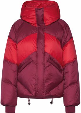 JOTT Zimná bunda 'Gironde LS hood Bicolor Oversize'  vínovo červená / svetločervená