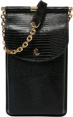 Lauren Ralph Lauren Taška cez rameno 'phone bag-mini'  čierna