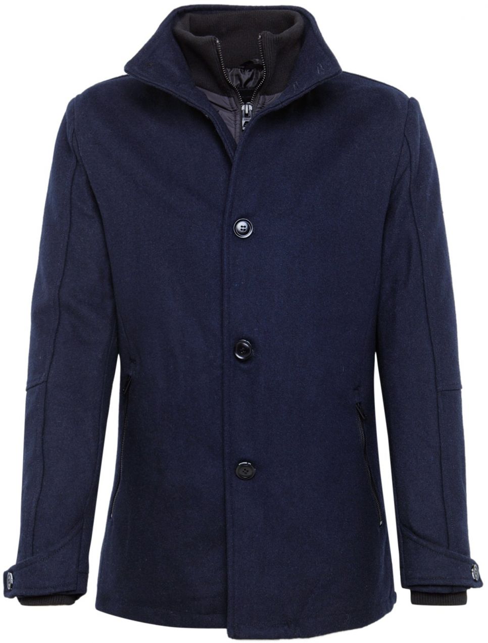 INDICODE JEANS Prechodná bunda 'Clark'  námornícka modrá