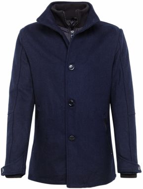 INDICODE JEANS Prechodná bunda 'Clark'  námornícka modrá
