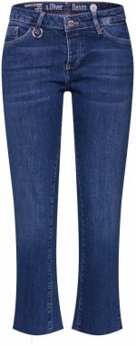 s.Oliver Džínsy  modrá denim