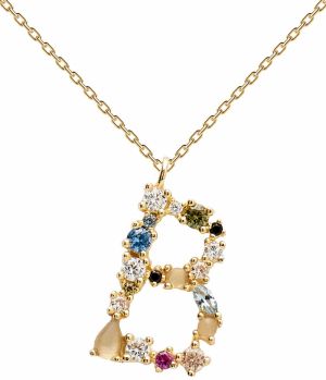P D PAOLA Retiazka 'CO NECKLACE'  zlatá