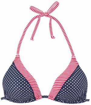 s.Oliver Bikinový top 'Avni'  modrá