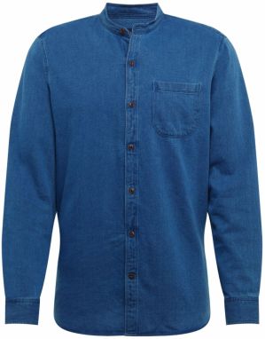 GAP Košeľa 'DOBBY BAND COLLAR - IE'  modré