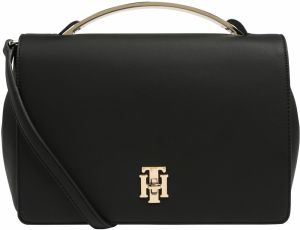TOMMY HILFIGER Taška cez rameno 'TH LOCK SATCHEL'  čierna