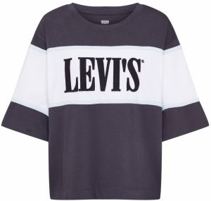 LEVI'S Tričko 'CAMERON'  biela / čadičová