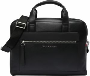 TOMMY HILFIGER Taška na notebook 'TH METRO COMPUTER BAG'  čierna
