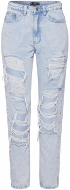 Missguided Džínsy  modrá denim