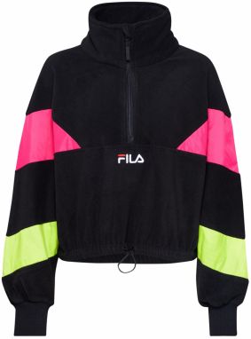 FILA Mikina 'RAFIYA'  neónová žltá / ružová / čierna