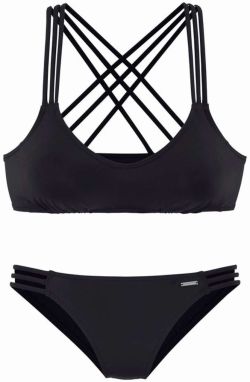 BRUNO BANANI Bikiny  čierna