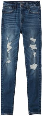 Abercrombie & Fitch Džínsy 'DEST SIMONE'  modrá denim