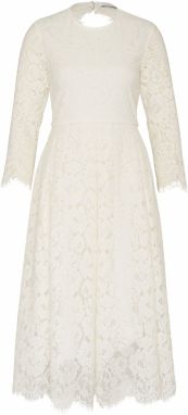 IVY OAK Šaty 'Lace Dress Fit And Flair'  biela