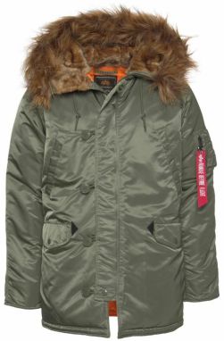 ALPHA INDUSTRIES Zimná parka 'N3B VF 59'  olivová