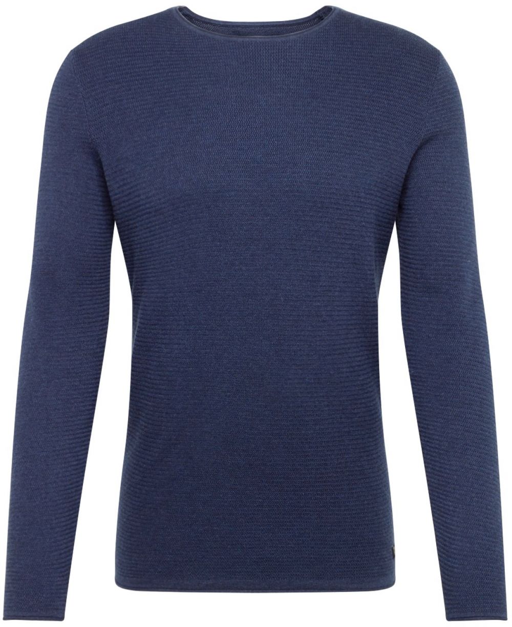 TOM TAILOR DENIM Sveter  námornícka modrá