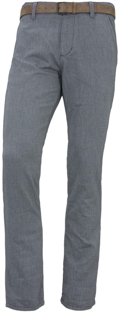 TOM TAILOR DENIM Chino nohavice  modrosivá