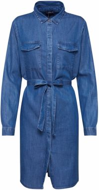 PIECES Košeľové šaty 'PCNISSA'  modrá denim