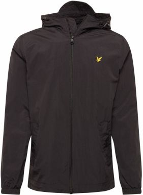 Lyle & Scott Prechodná bunda  čierna