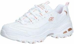 SKECHERS Nízke tenisky 'D'Lites'  ružové zlato / biela