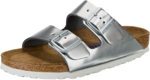 BIRKENSTOCK Šľapky  strieborná