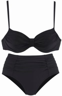 LASCANA Bikiny  čierna