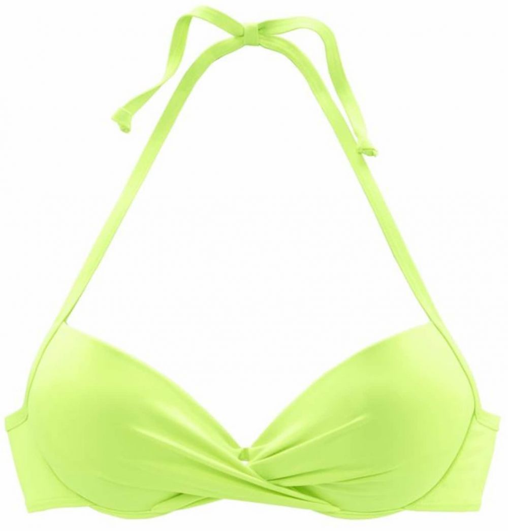 s.Oliver Bikinový top 'Spain'  limetová