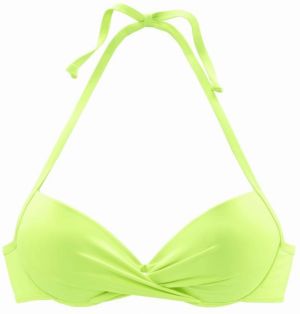 s.Oliver Bikinový top 'Spain'  limetová